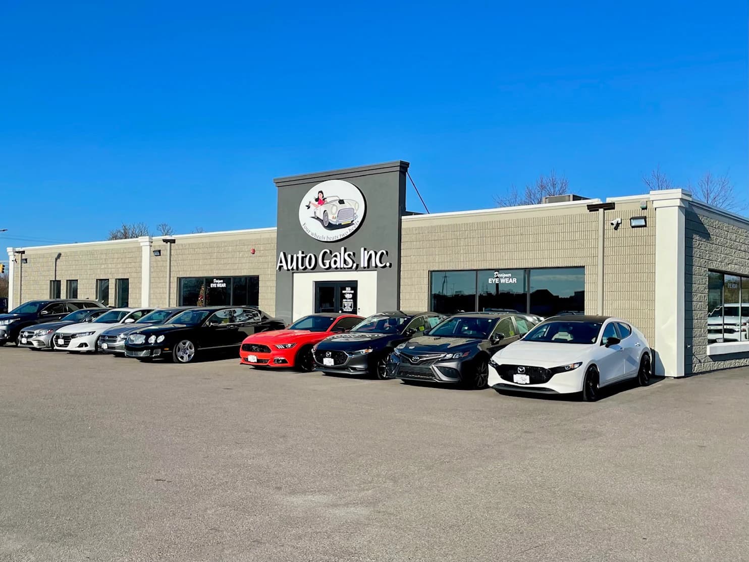 Auto Gals, Inc. storefront in Fall River, MA